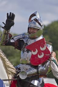 Knight on horseback